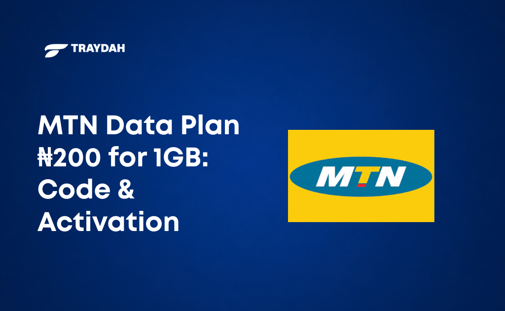 MTN Data Plan ₦200 for 1GB Code & Activation