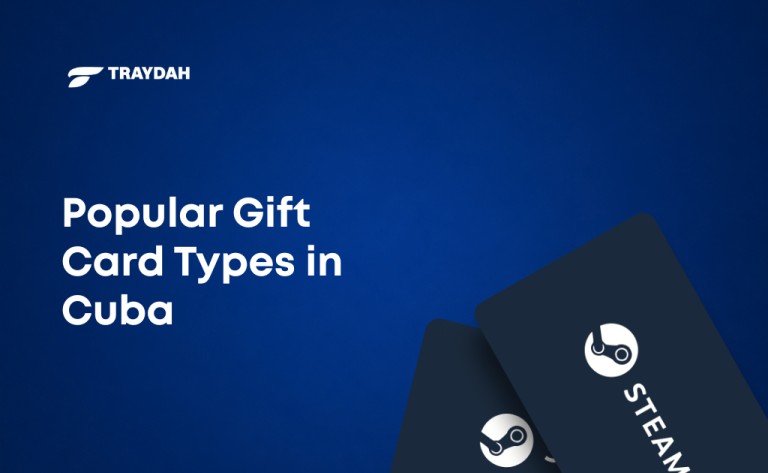Most Popular Gift Card Types in Cuba